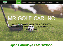 Tablet Screenshot of mrgolfcar.net